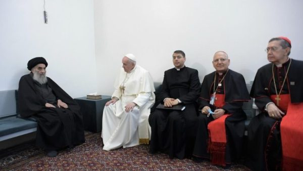 Cardinal and Imam talk about Pope Francis's visit with Al-Sistani