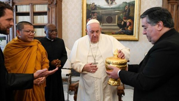 Pope to Buddhists: Dialogue can foster ecological conversion