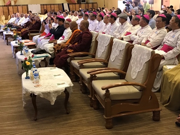Cardinal Bo brings religions together for peace in Myanmar