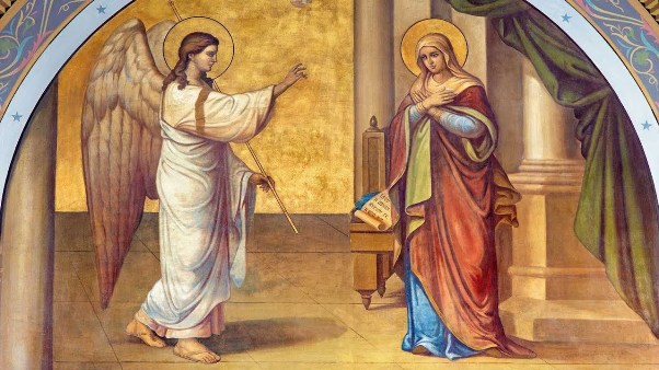 DAILY MEDITATION: “And coming to her, he said, ‘Hail, full of grace! The Lord is with you.’”