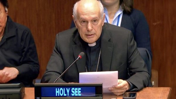 Holy See: ``Recalibrate” efforts toward sustainable development
