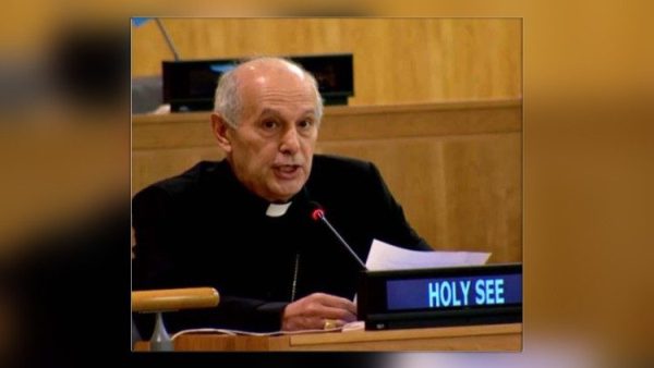 Archbishop Caccia recalls harm done by nuclear energy