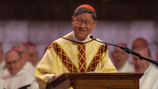 Cardinal Tagle invites Catholics to share God`s gifts