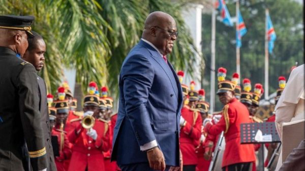 DRC: President Tshisekedi’s welcome to Pope Francis