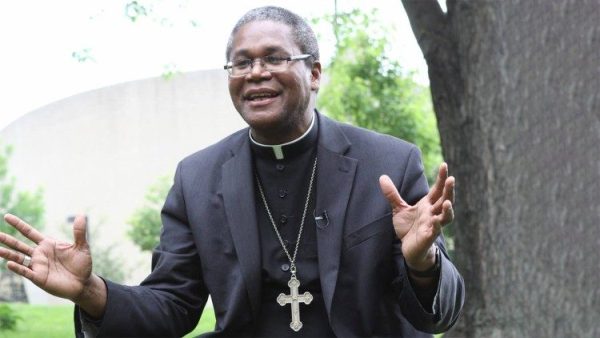 Haiti`s Bishop Dumas injured in an explosion