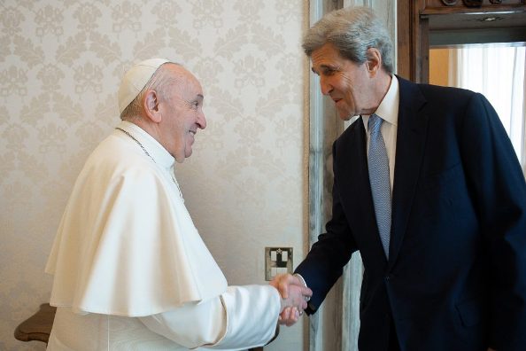 John Kerry: Pope Francis one of greatest voices on climate crisis