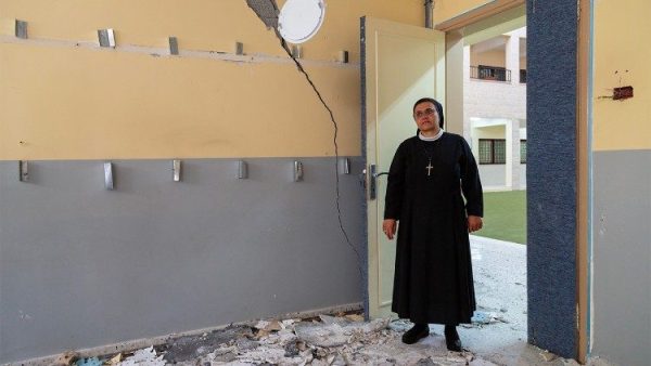 Sr. Nabila's appeal from Gaza: ‘We want peace, respect for human rights’