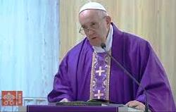 Pope: Coronavirus, prayers for families to safeguard peace during difficult moment