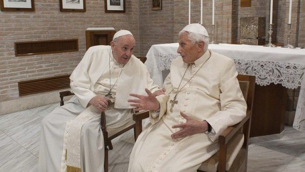 Pope Francis remembers Benedict XVI in new book: 'He was like a father to me'