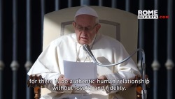 Pope Francis: Love is without reserve, not only when “it is convenient”