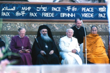 ``Le sens du rassemblement d`Assise`` par Jean-Paul II