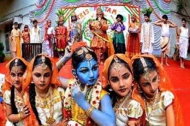 Krishna Janmashtami celebration