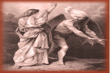 Jesus was tempted by the devil: Gospel by pictures of Sunday 1st (C) of Lent