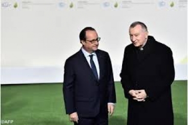 Card Parolin at COP21 stresses ethical imperative to act in a context of global solidarity