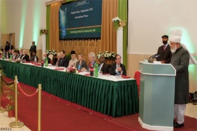 World Head of Ahmadiyya Muslim Jamaat delivers concluding address in Australia