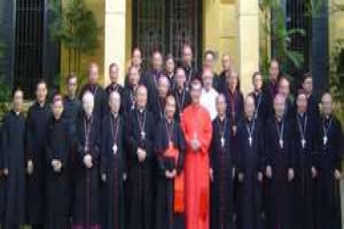 Lettre du Président de la Conférence des évêques du Vietnam au Pape Benoît XVI