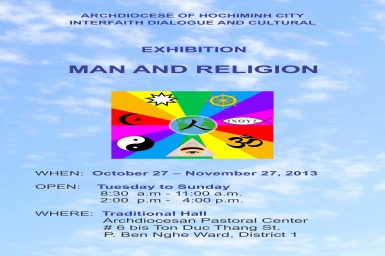 Exhibition: Man and Religion (Oct. 27 – Nov. 27, 2013)