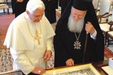 Patriarch Bartholomew: Benedict XVI, friend of the Orthodox