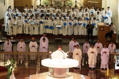Farewell Thanksgiving Mass for Msgr. Peter Nguyen Van Kham, Auxiliary Bishop of the Archdiocese of Saigon