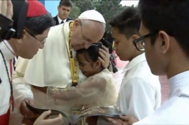 What Pope Francis learned from homeless girl: `Cry with the suffering!`