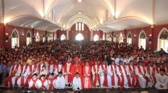 Children of Myanmar celebrate World Mission Sunday
