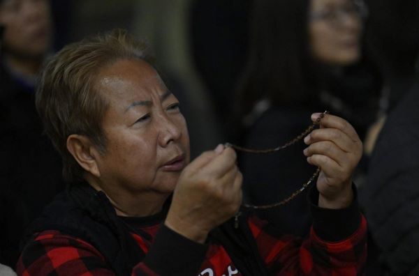 Catholics gather to pray Rosary for Pope Leo as he prepares for surgery
