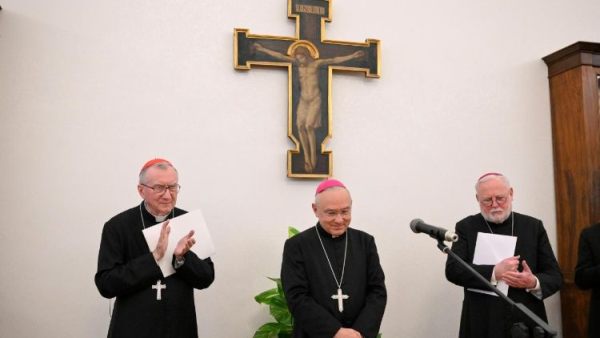 Archbishop Peña Parra grateful for service offered in Secretariat of State