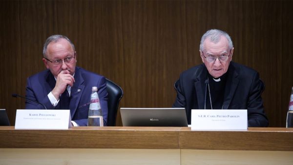 Parolin: Totalitarian regimes of past defeated; temptation to 'be like God' remains