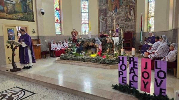 Christmas joy eases fear for future in West Bank Christian village