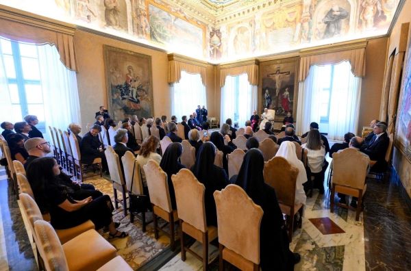 Pope encourages Leo XIV Study Center to help build a civilization of love