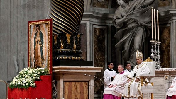 Pope at Mass of Our Lady of Guadalupe: Mary brings joy where human joy is lacking