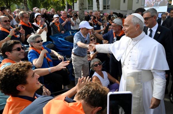 Pope in Lourdes: 