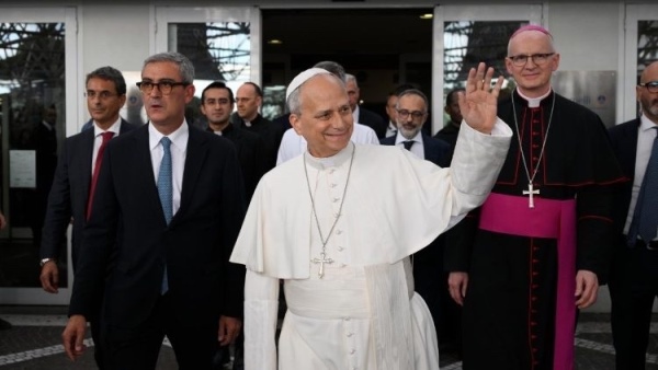Pope Leo XIV returns to Vatican after being discharged from hospital