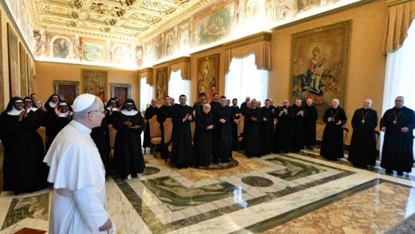 Pope thanks Benedictine religious for the good they do for the Church