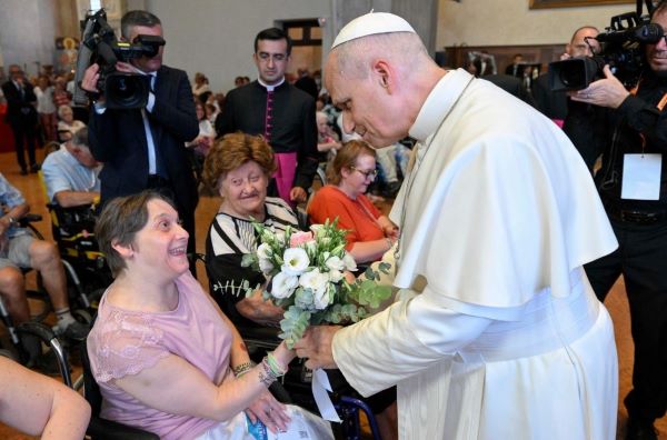 Pope meets with the sick and poor in Rimini: ‘You are home’