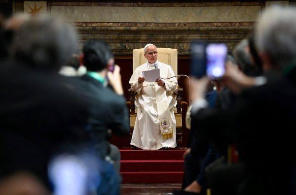 Pope Leo: Shared humanity is antidote to war and polarization