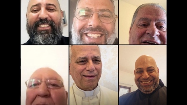 Pope Leo XIV video-calls priests in southern Lebanon