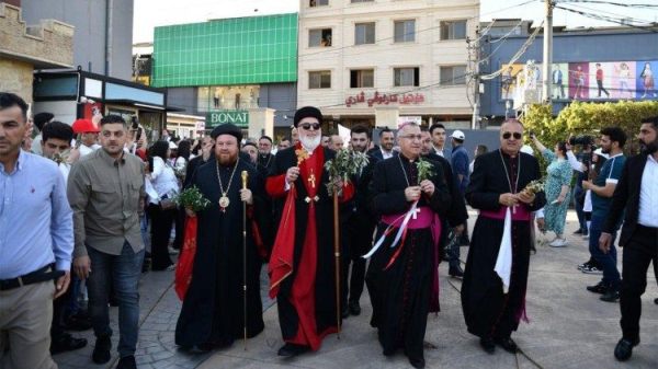 Christians in Iraqi Kurdistan gather for ecumenical Palm Sunday procession
