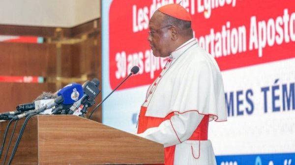 Cardinal Ambongo highlights the enduring relevance of Ecclesia in Africa after three decades