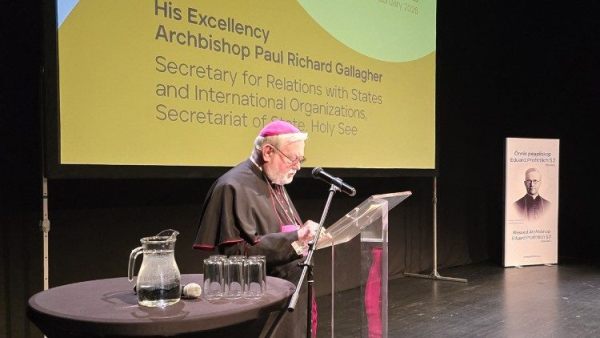 Archbishop Gallagher: God can rebuild nations from the ashes of hatred