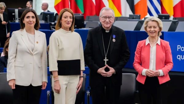 Cardinal Parolin urges Europe to renew its commitment to peace