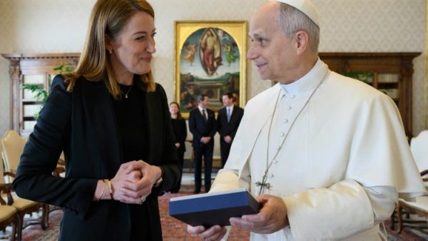 Pope Leo receives President of the European Parliament
