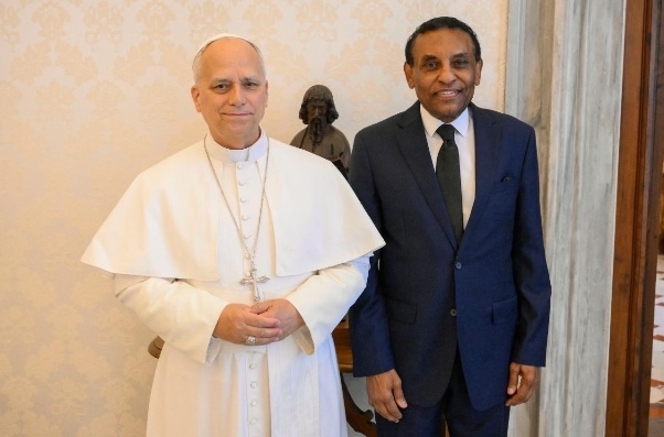 Pope Leo receives Prime Minister of the Republic of Sudan