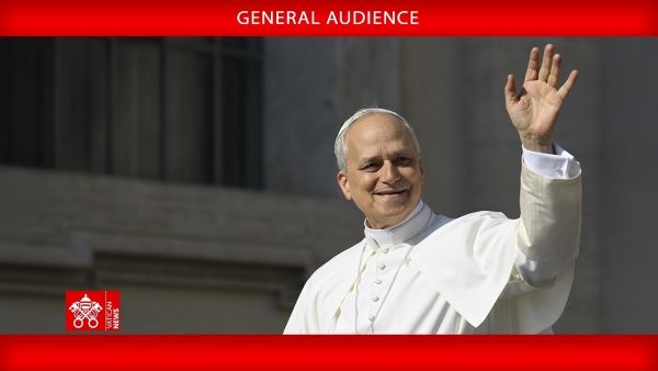 Pope at Audience: 