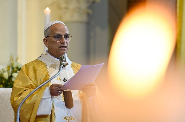 Pope at St. Augustine’s Basilica: 