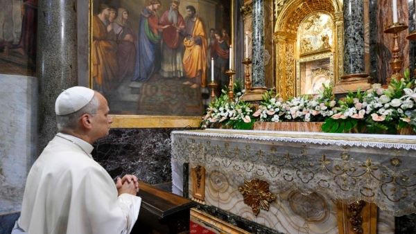 Pope celebrates Our Lady of Good Counsel with an appeal to cultivate peace
