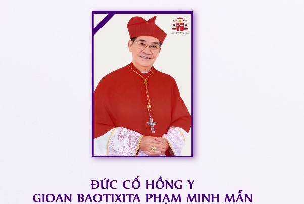 Letter of thanks to the religions after the funeral of Cardinal John Baptist Pham Minh Man